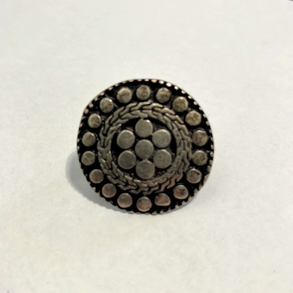 Silver Textured Ring